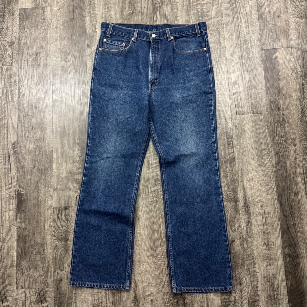 Vintage Levi's 517 Bootcut Denim Jeans 36x32